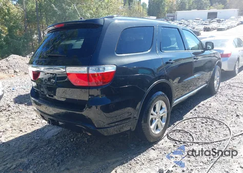 2012 Dodge Durango Sxt из США, поврежденный, VIN 1C4RDJAG0CC295259